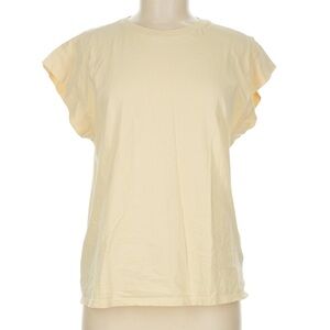 Everlane Women's Short Sleeve Butter Yellow Tee